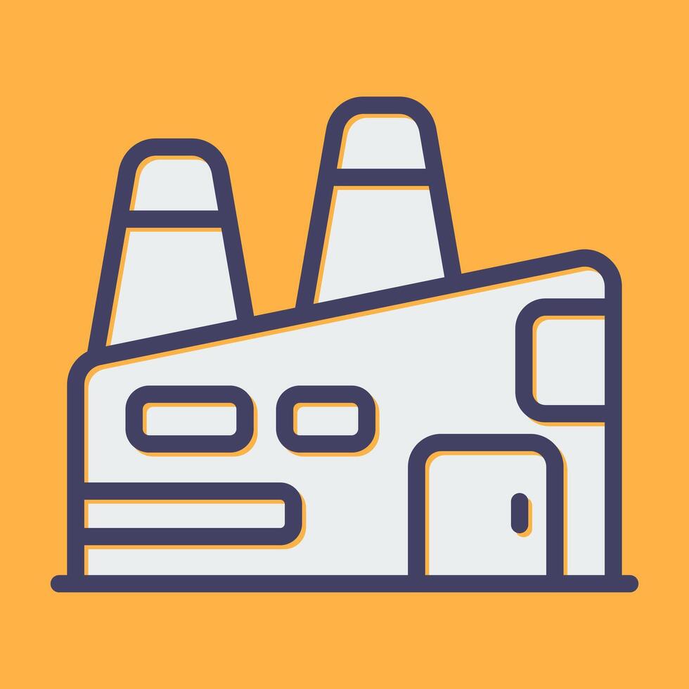 Factory Vector Icon