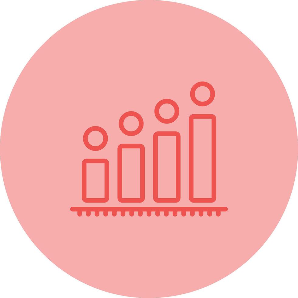 Bar Chart Vector Icon