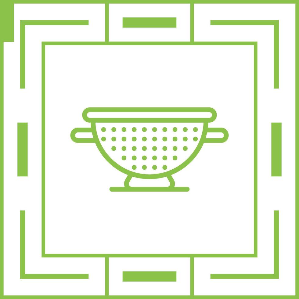 Colander Vector Icon