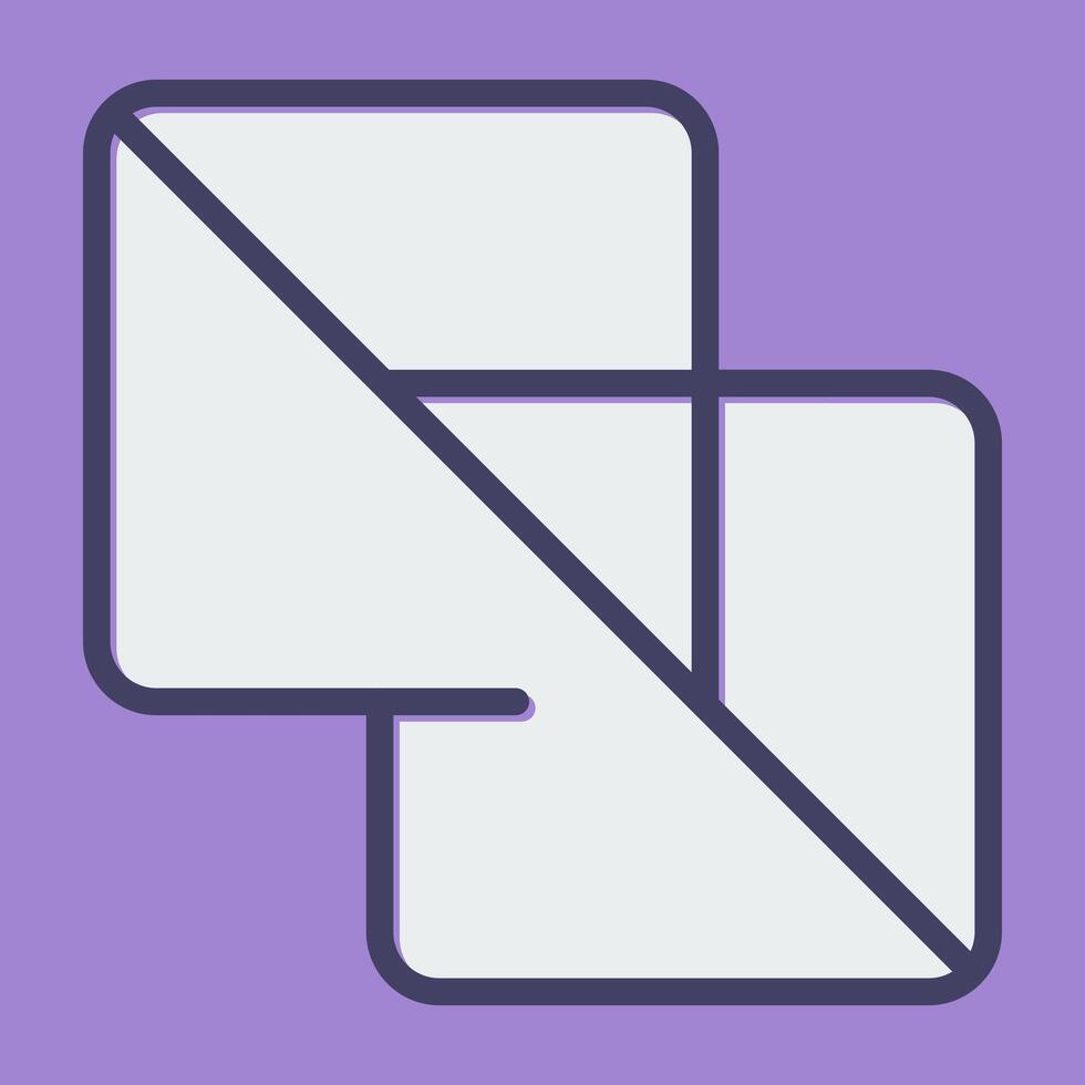 Flatten Vector Icon