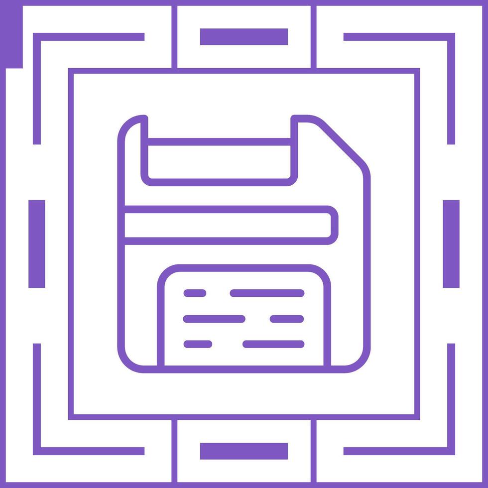 Floppy Disk Vector Icon