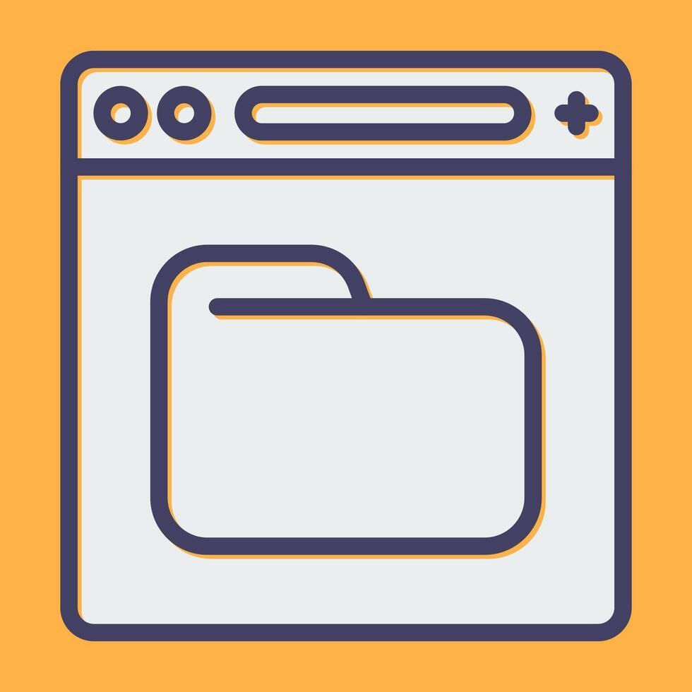 Browser Vector Icon