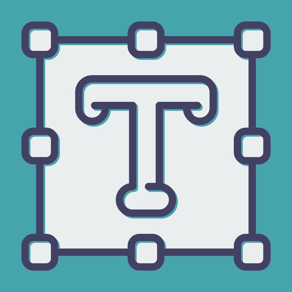Text Tool Vector Icon