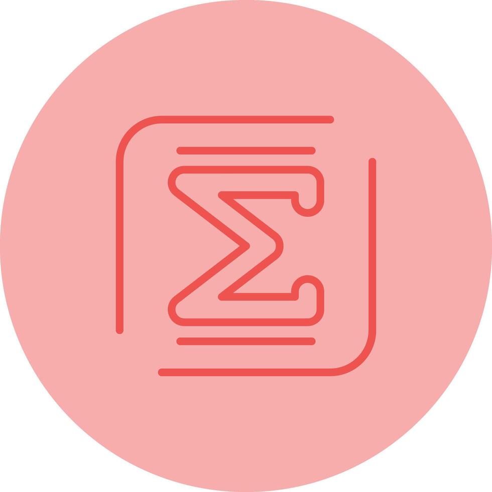 Summation Vector Icon