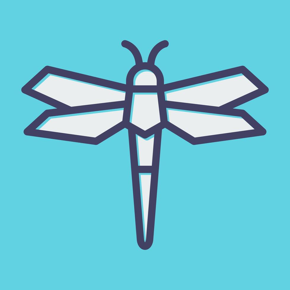 Dragonfly Vector Icon