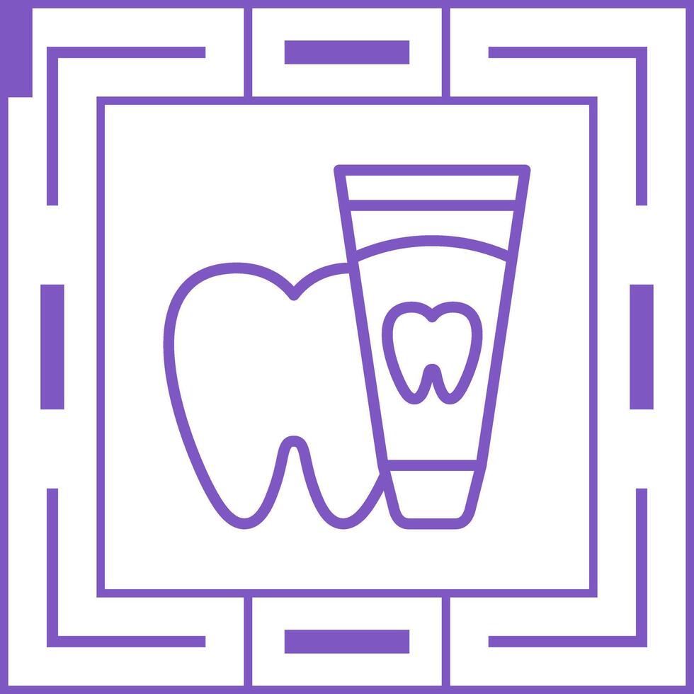 Toothpaste Vector Icon