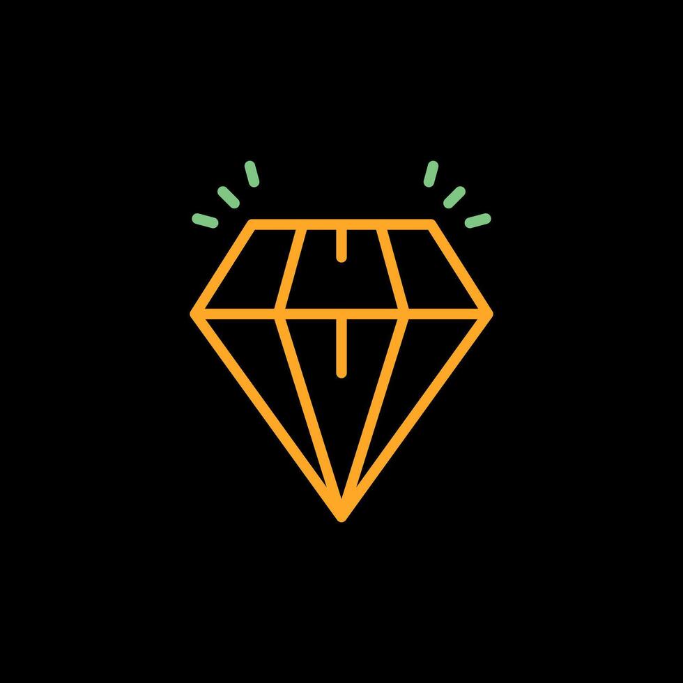 Diamond Vector Icon