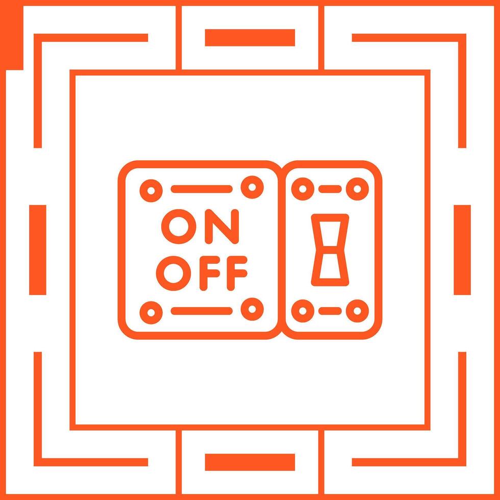 Light Switch Vector Icon