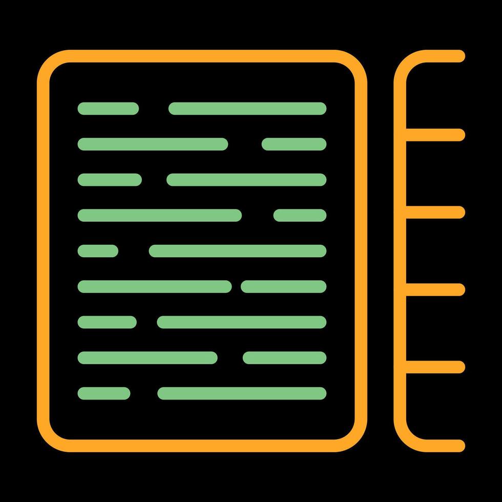 Document Indexing Vector Icon