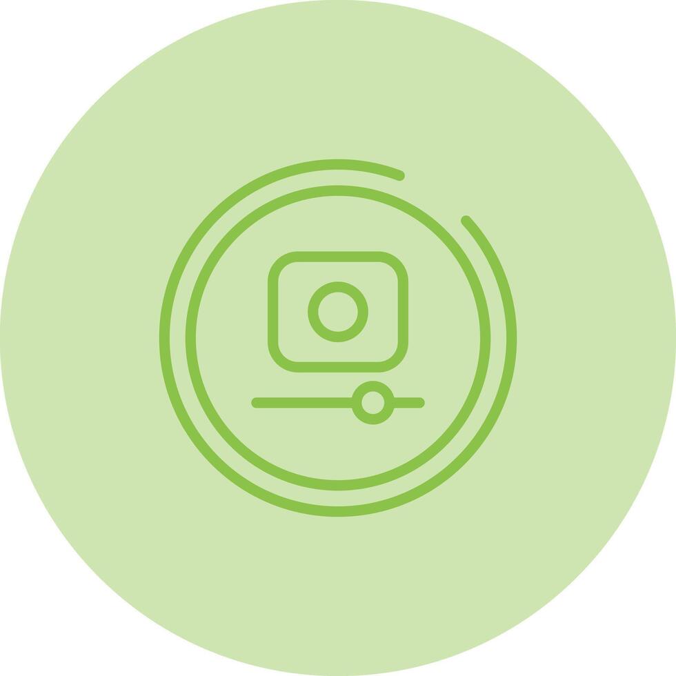 Video Record Button Vector Icon