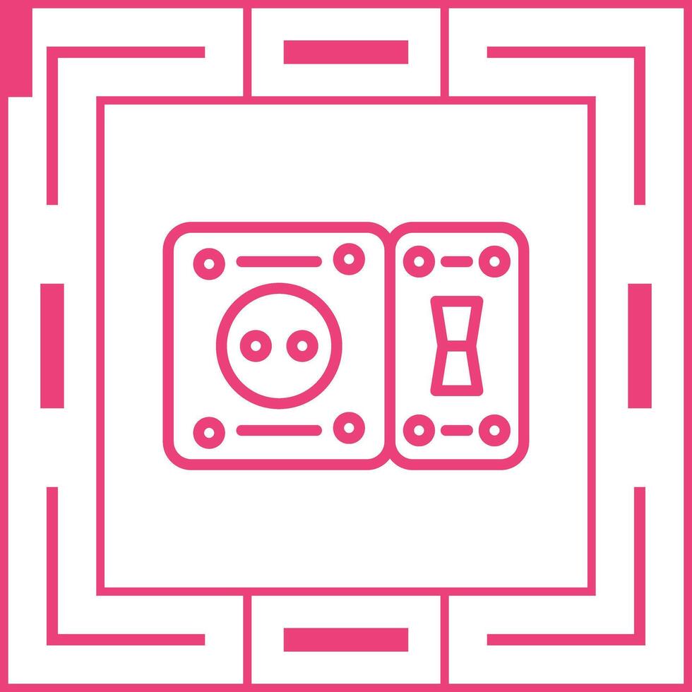 GFCI Outlet Vector Icon