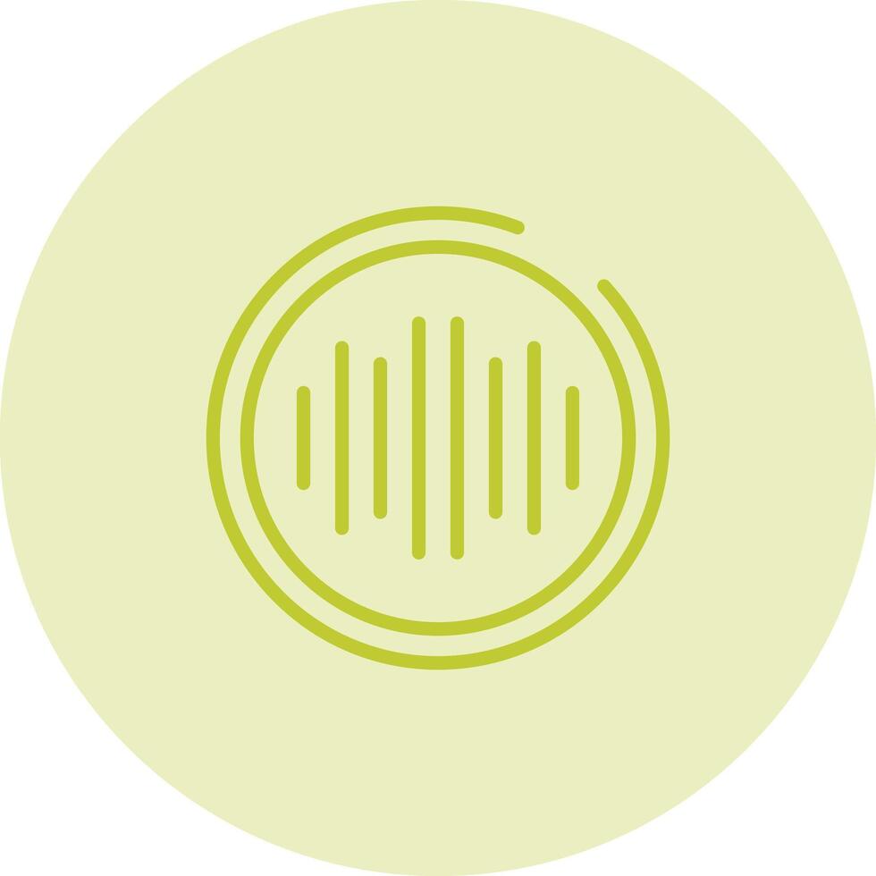Audio Spectrum Vector Icon