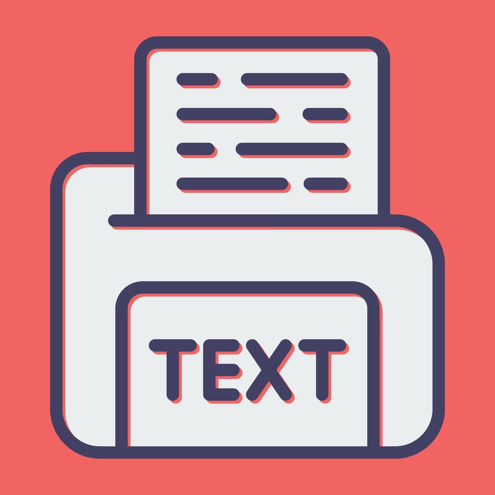 Text File Vector Icon 37917208 Vector Art at Vecteezy