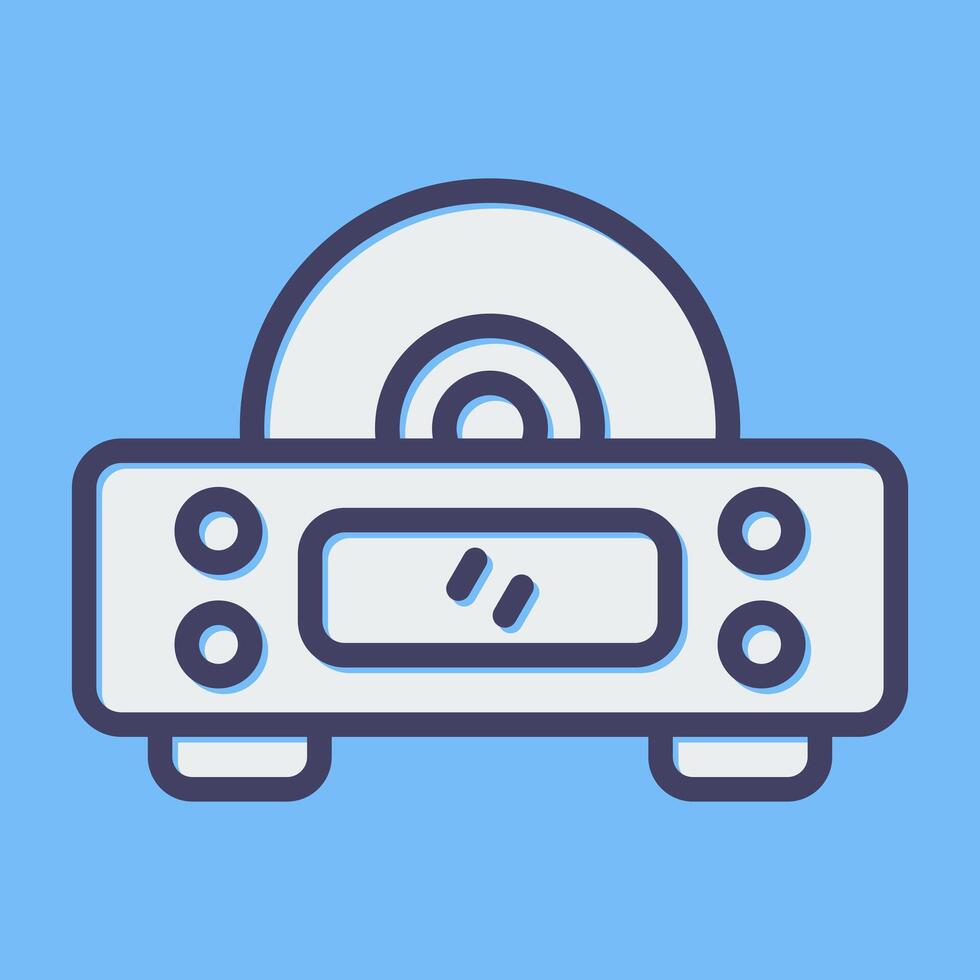 Cd Player Vector Icon