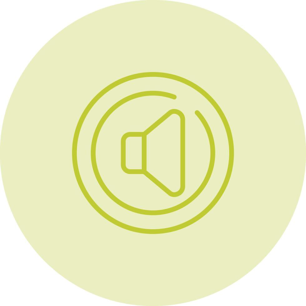 Speaker Circle Vector Icon