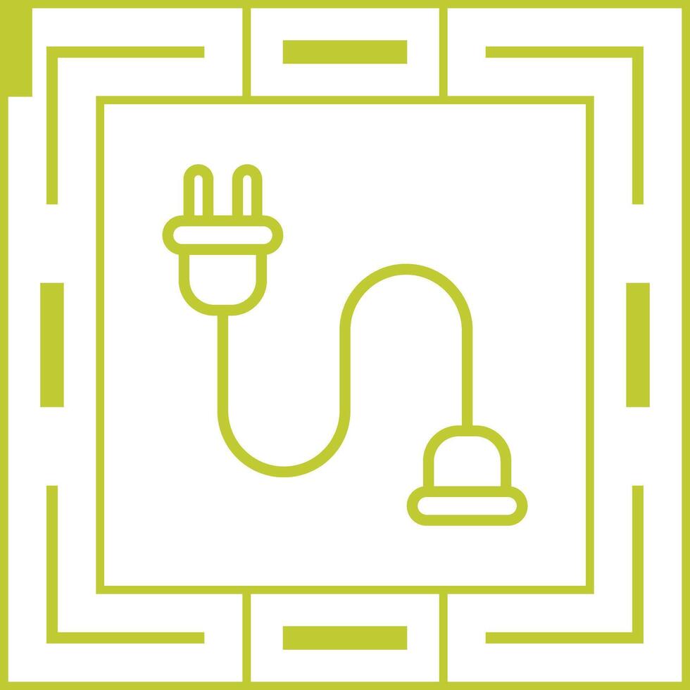 Cable Connector Vector Icon