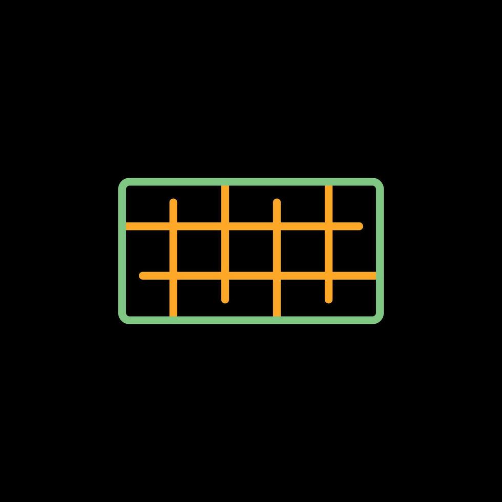 Grid Vector Icon