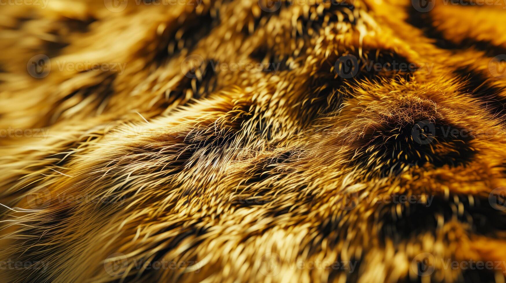 AI generated Trendy leopard fur texture. Golden fur and black spots. Natural animal furry background. Concept is Softness, Comfort and Luxury. Can be used as Backdrop, Fashion, Textile, Interior photo