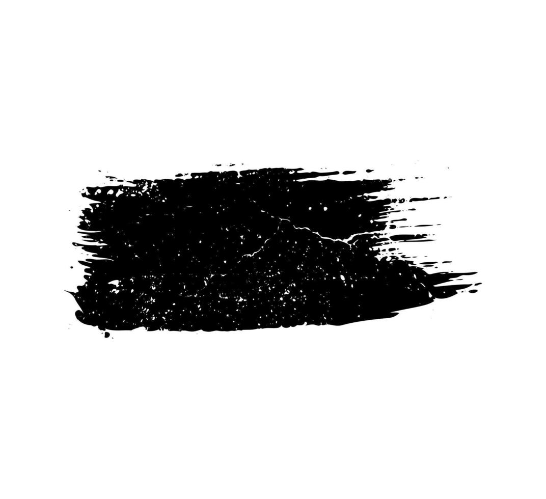 negro tinta salpicaduras, un salpicaduras Clásico textura negro y blanco conjunto de manchas, salpicaduras, cepillo golpes chapoteo, conjunto de acuarela cepillo trazos, negro y blanco pintar carrera cepillo en blanco vector