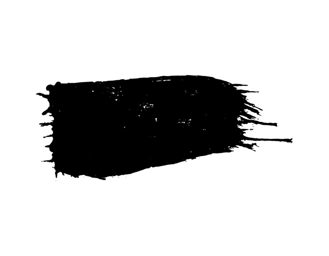 black ink splashes, a splashes vintage texture Black and white set of stains, splashes, brush strokes splash, set of watercolor brush strokes, black and white paint stroke brush on white vector