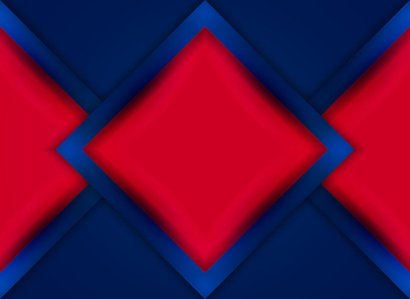 abstract red and blue background with diamond shapes, triangular polygon background ribbon geometric abstract banner design, wave color banner geometric 3d geometric background, vector