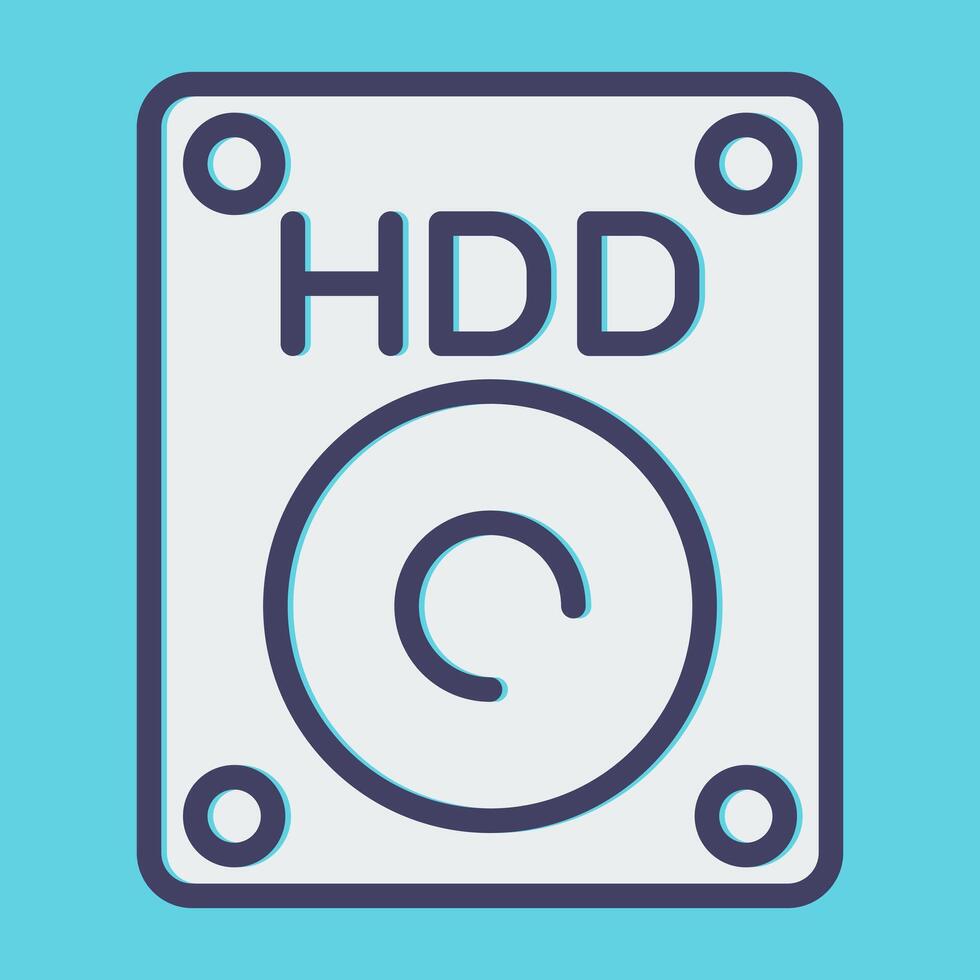 Hdd Vector Icon