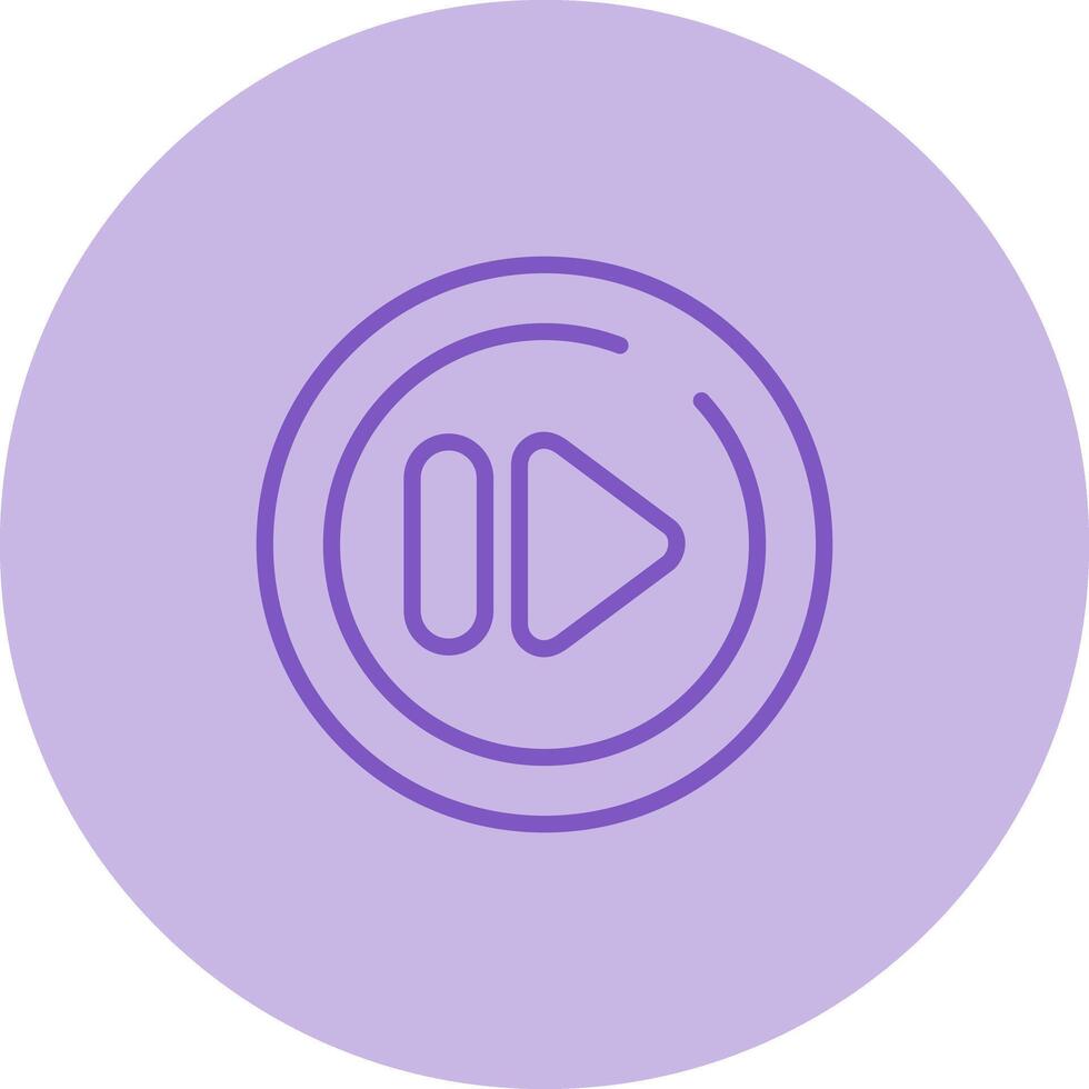 Next Track Circle Vector Icon