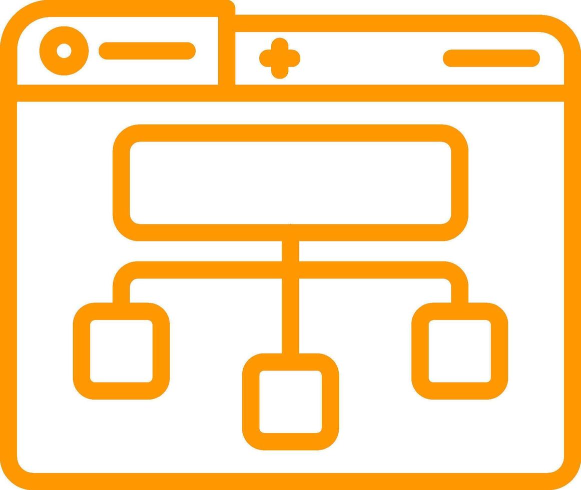 Site Map Vector Icon
