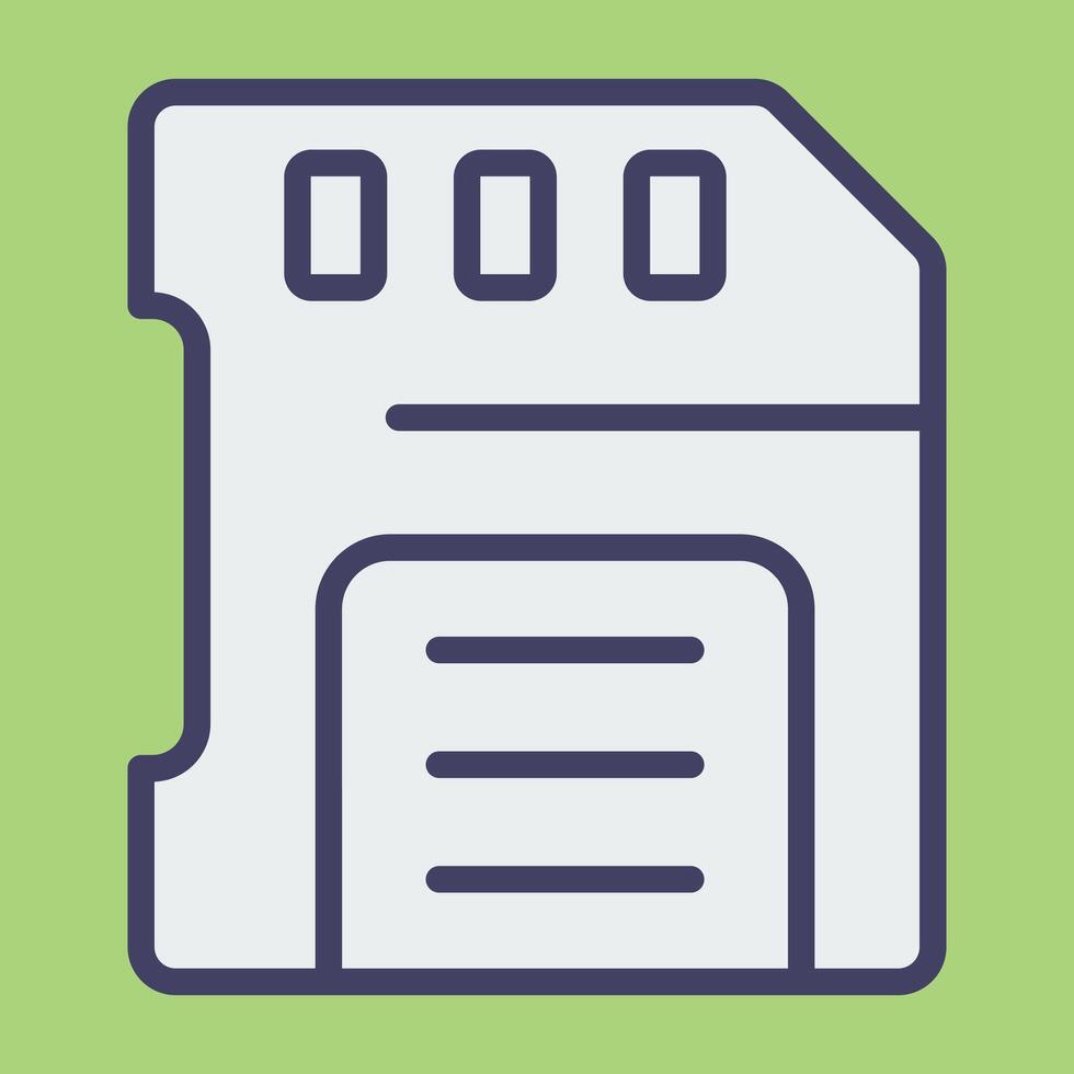 Sd Card Vector Icon