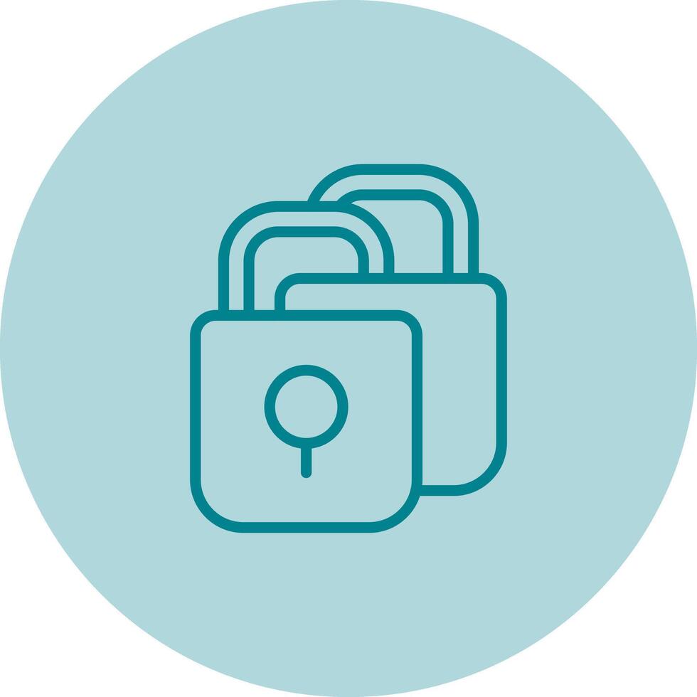 Padlocks Vector Icon