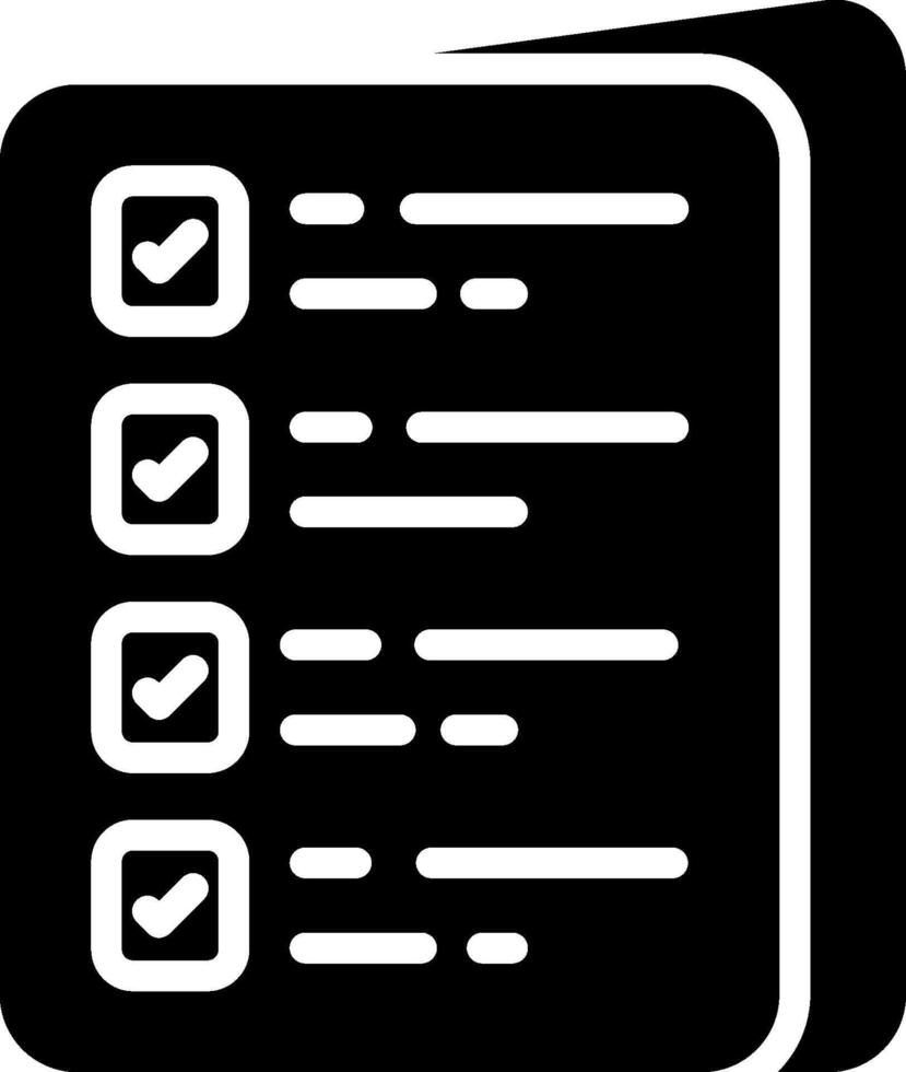 List Vector Icon