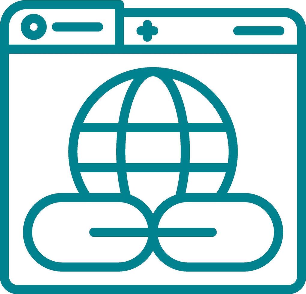 Web Link Vector Icon