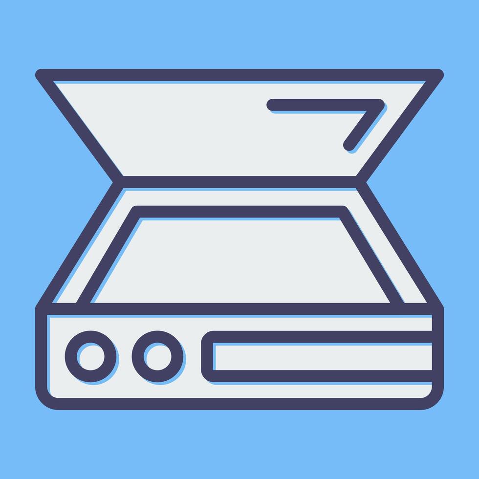 Scanner Vector Icon