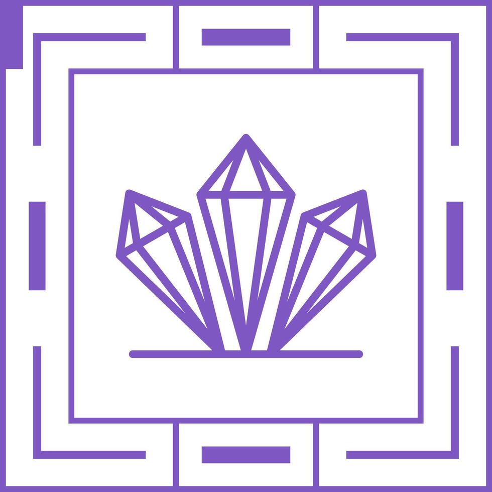 Crystal Vector Icon