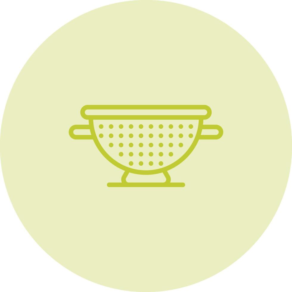 Colander Vector Icon