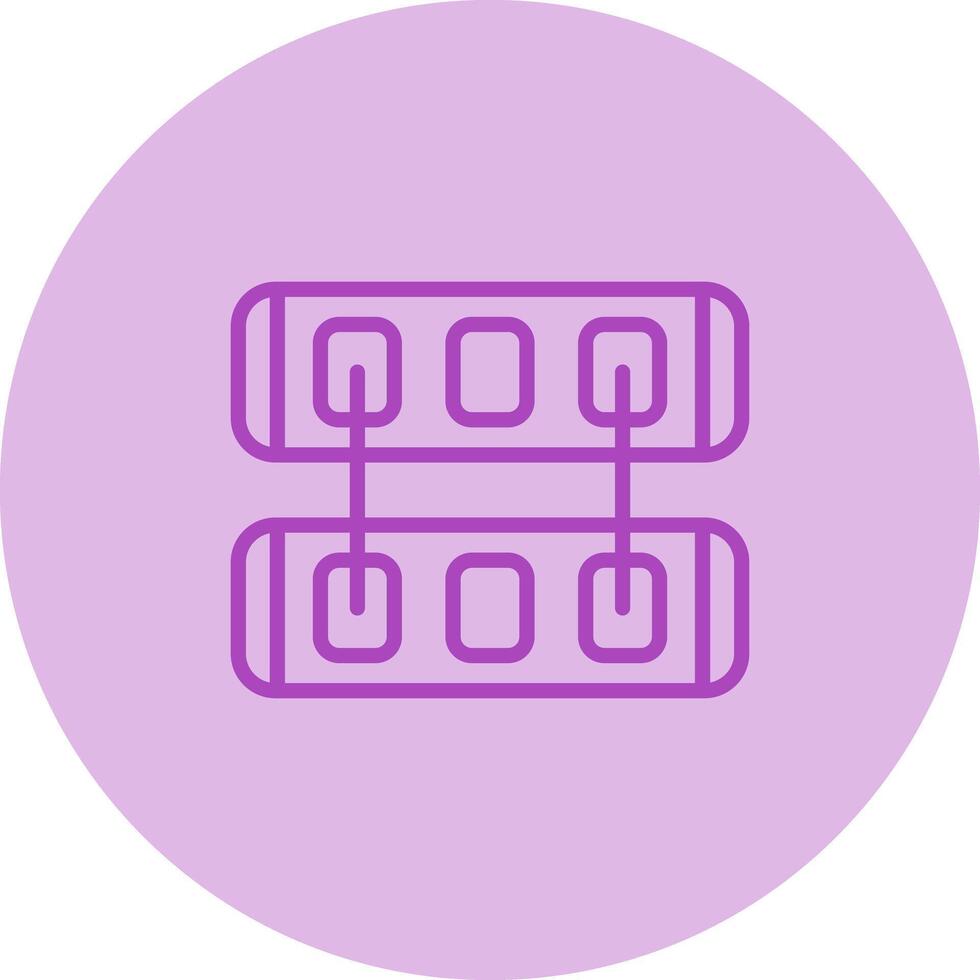 Network Switch Vector Icon