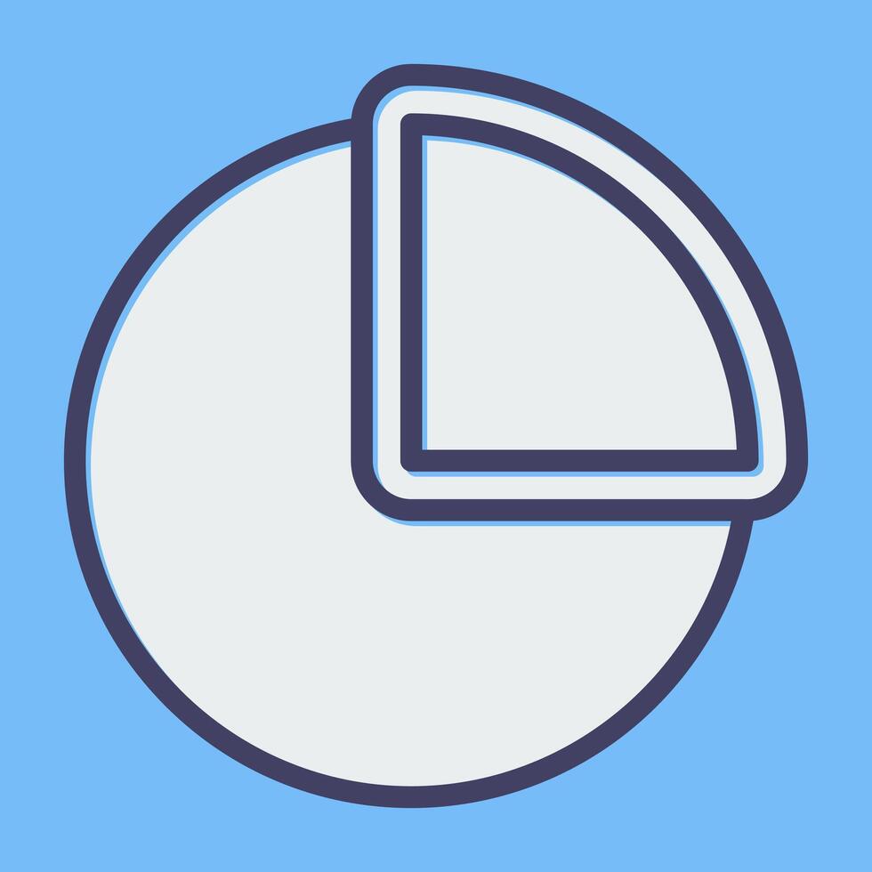 Pie Chart Vector Icon