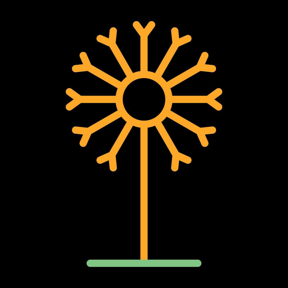 Dandelion Vector Icon