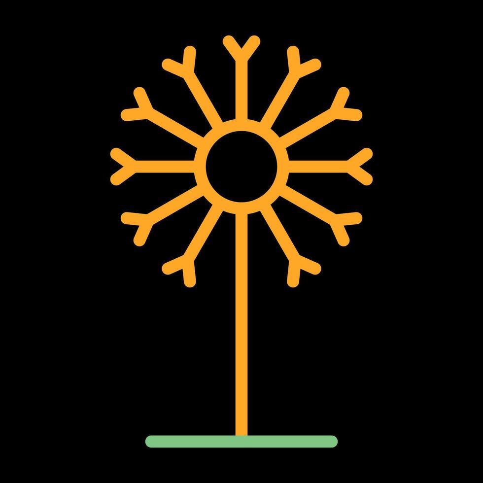 Dandelion Vector Icon