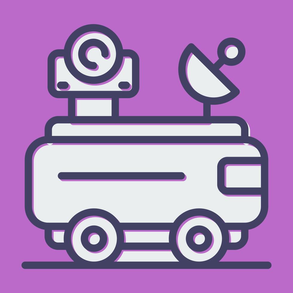 Moon Rover Vector Icon