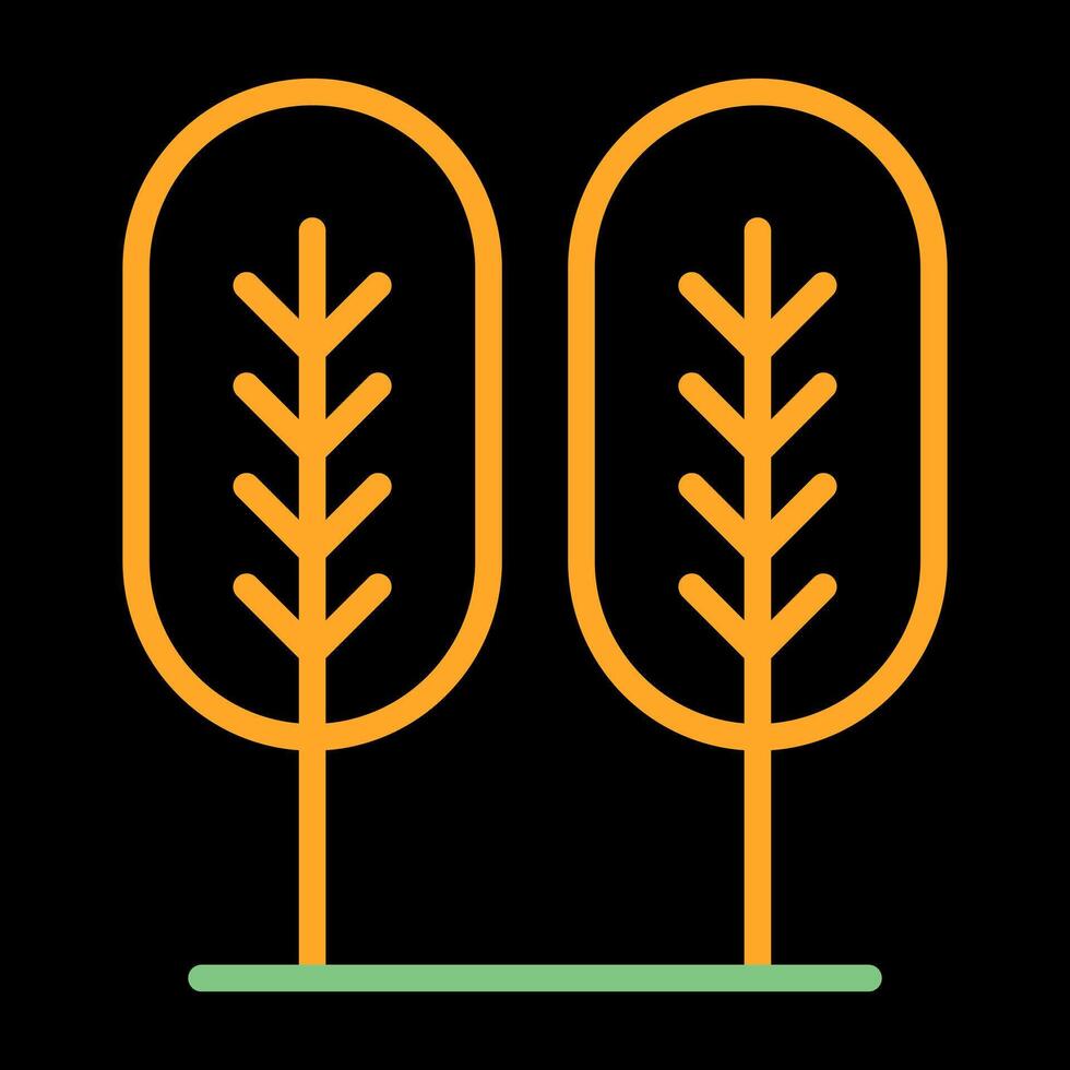 Birch tree Vector Icon