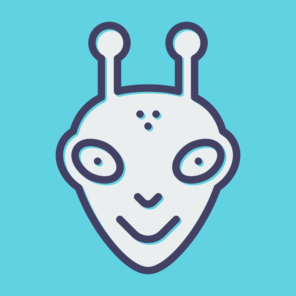 Alien Vector Icon