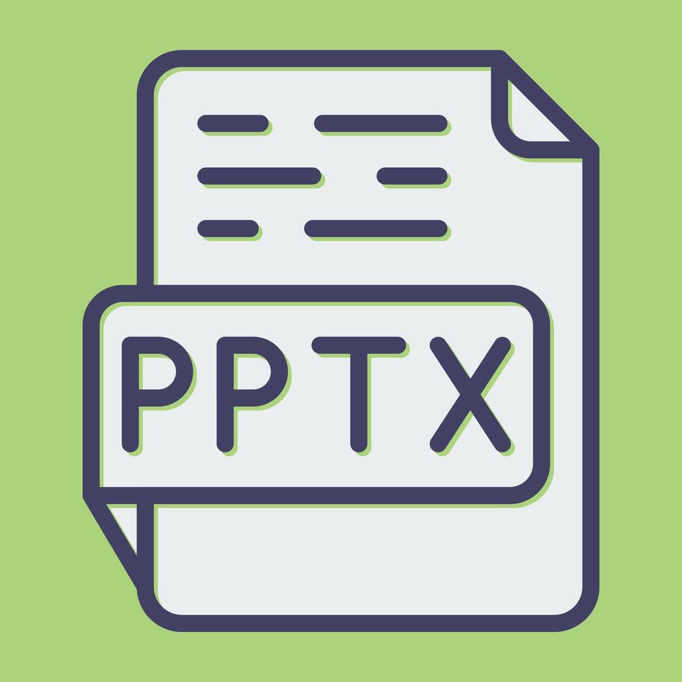 PPTX Vector Icon 37921616 Vector Art at Vecteezy