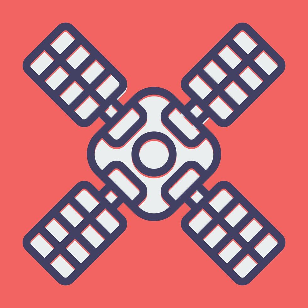 Satellite Vector Icon