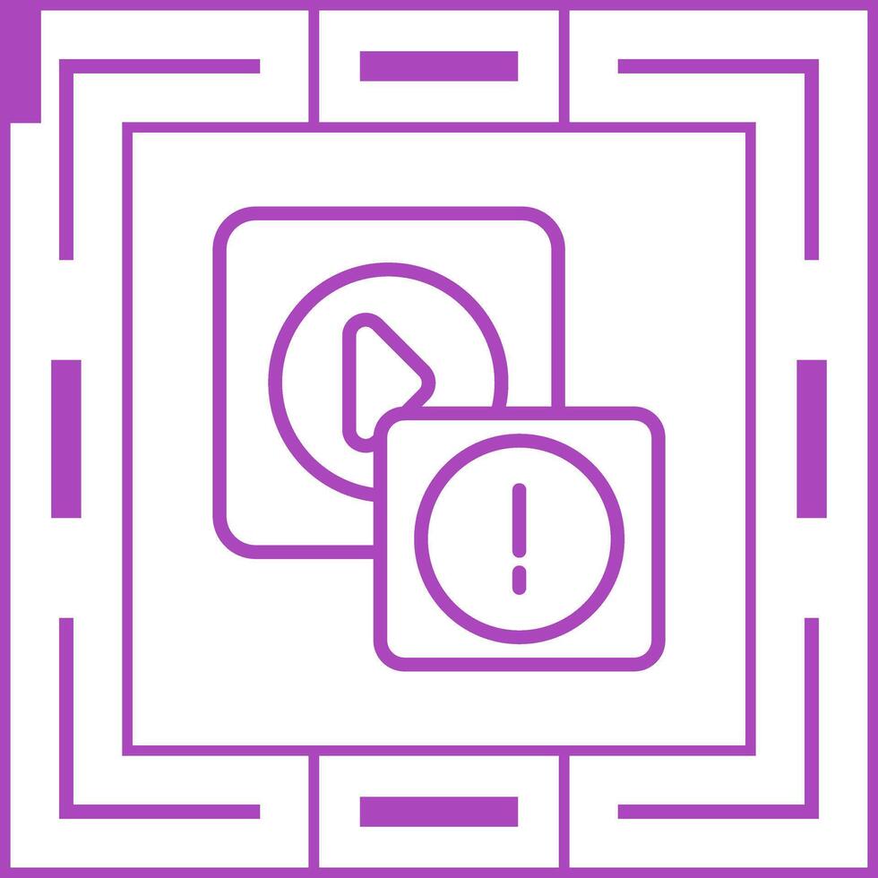 Error Vector Icon
