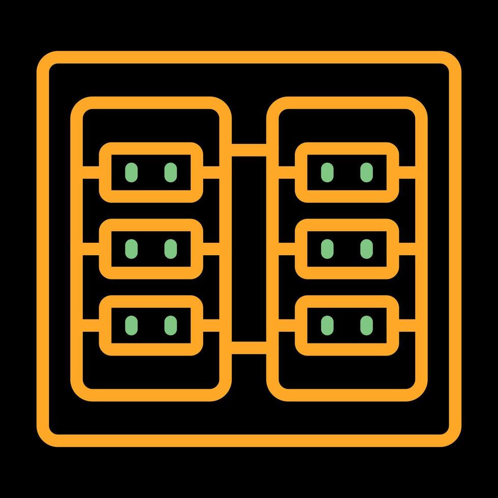 Server Room Vector Icon