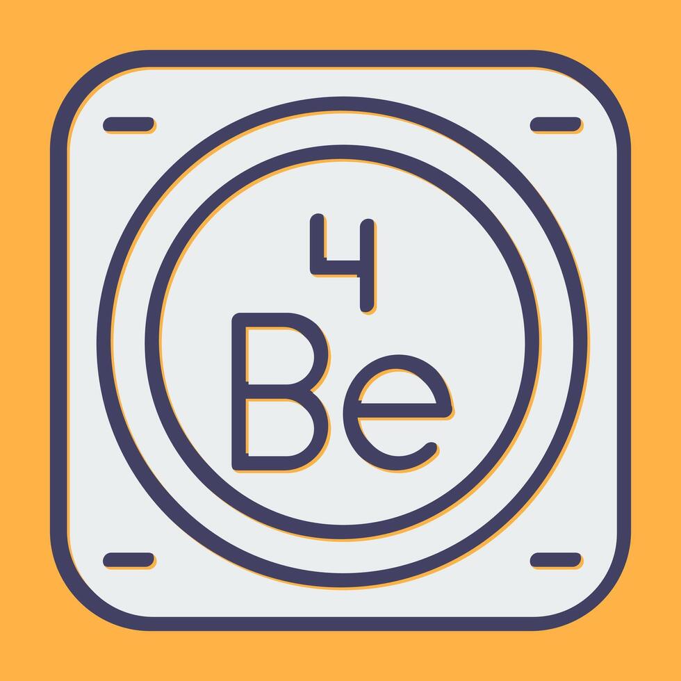 Chemical Element Vector Icon