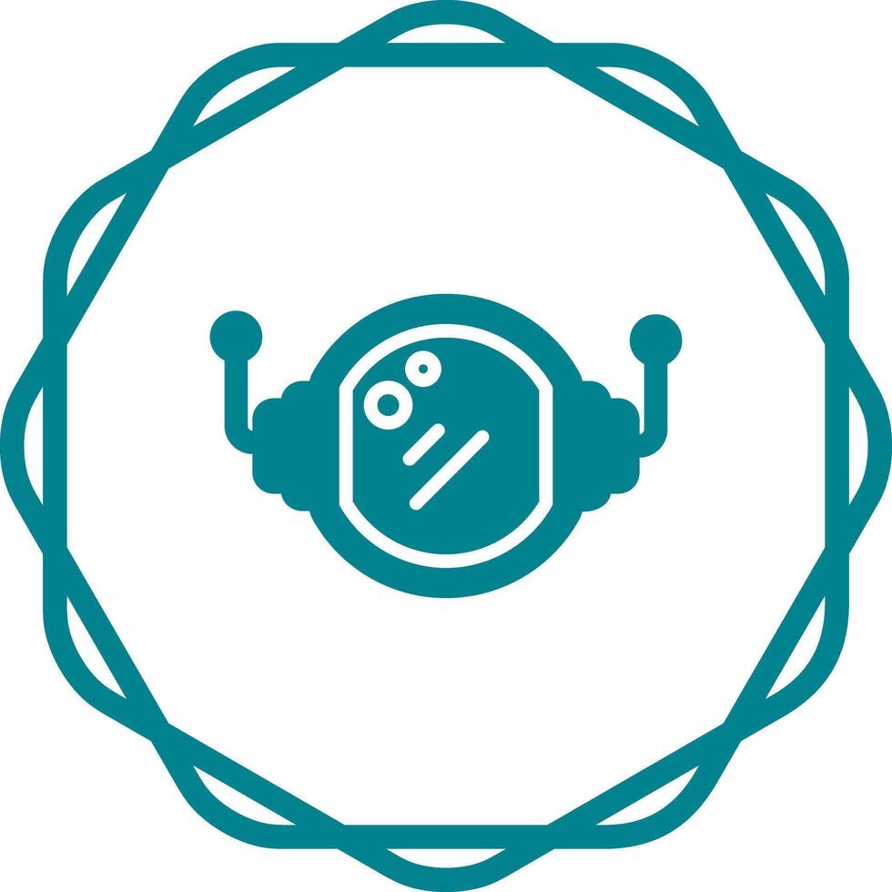 Astronaut Helmet Vector Icon