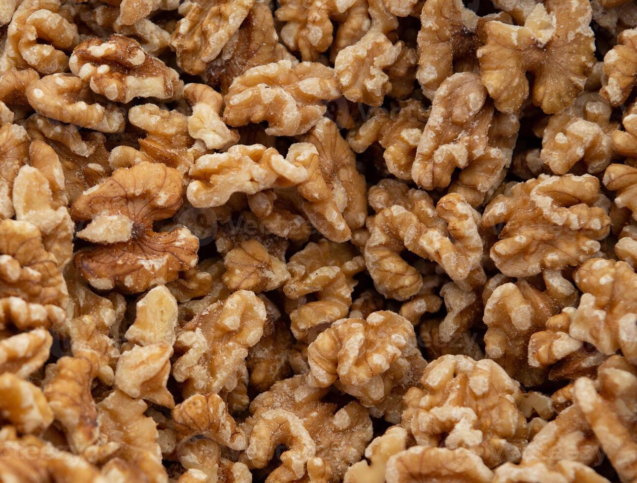 Close up of walnuts photo
