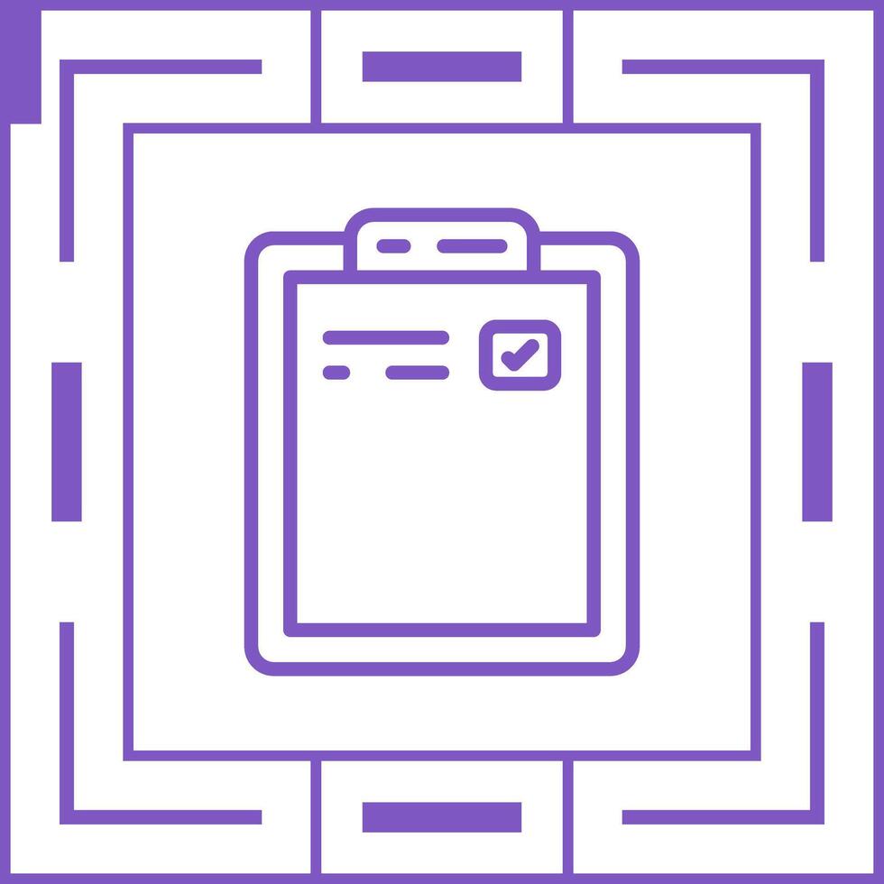 Clipboard Vector Icon